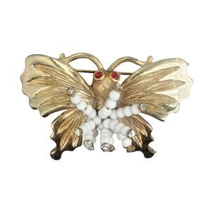 Vintage HAR Butterfly Brooch – Pin -1950s Figural Costume Jewelry